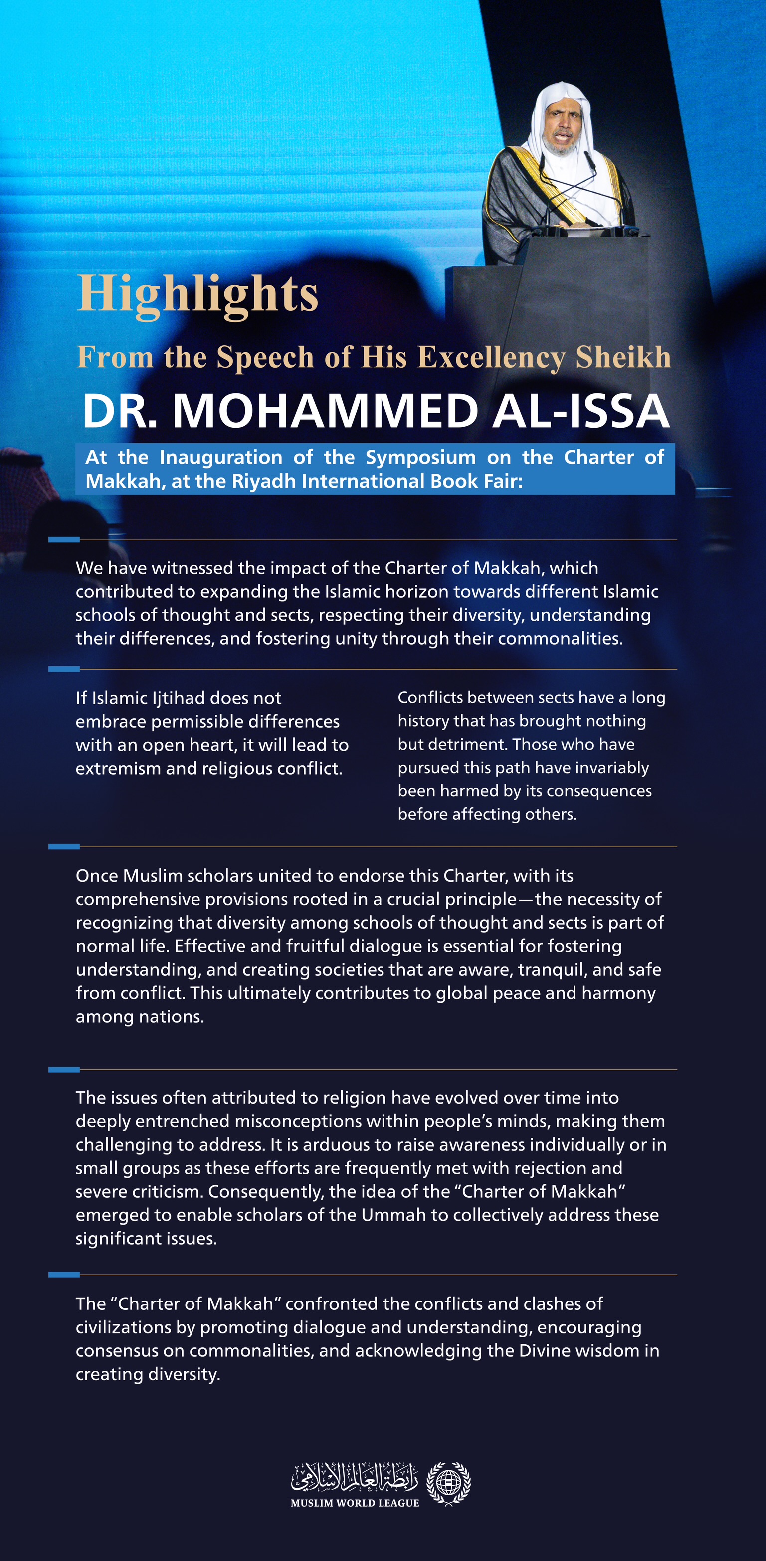 "The Charter Of Makkah: Islamic Vision on the Issues of the Era"