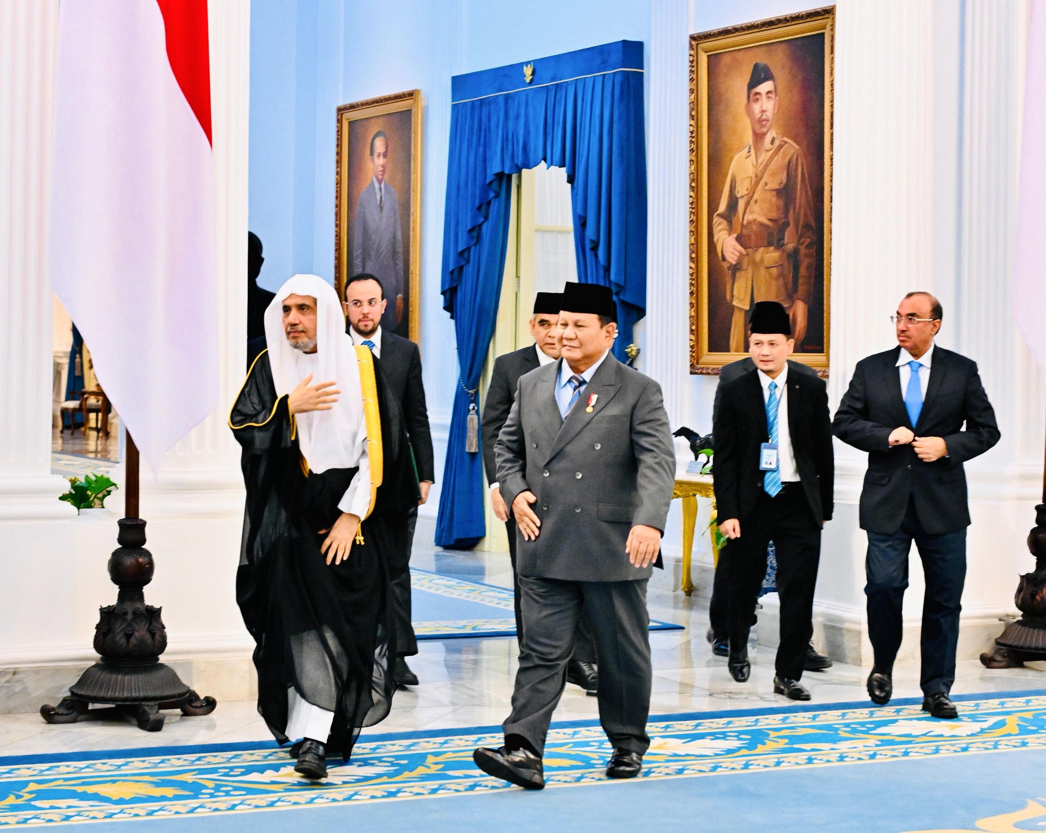 الرئيس الإندونيسي يستقبل الأمينَ العام لرابطة العالم الإسلامي