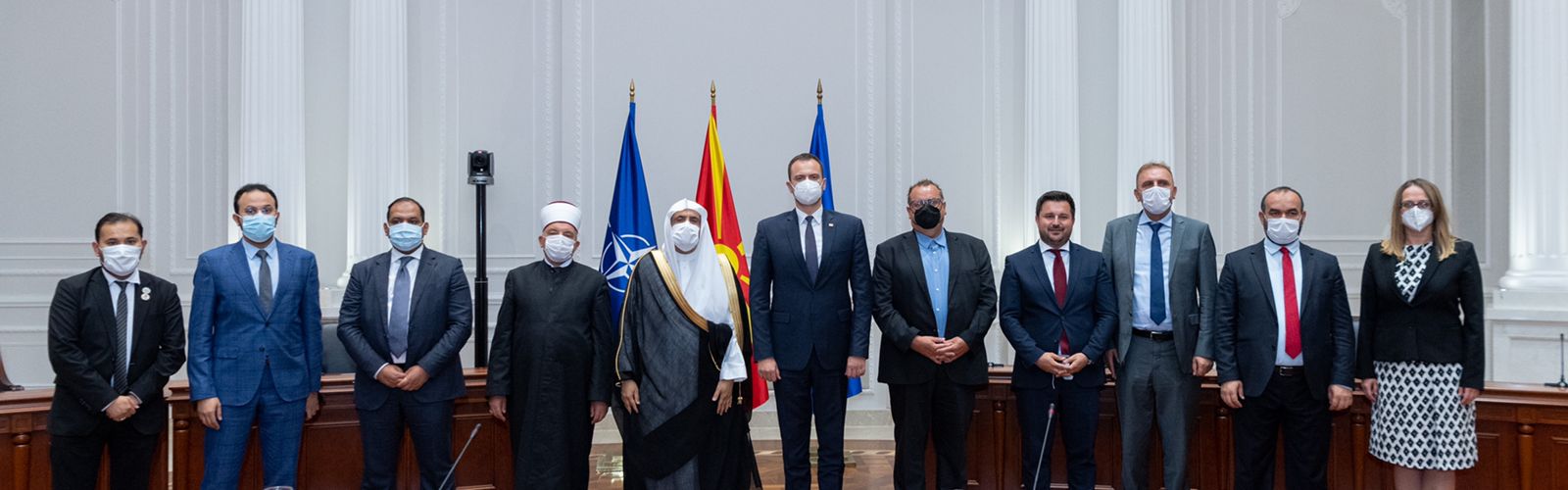 رئيس مقدونيا الشمالية: د.العيسى الشخصية الإسلامية الأولى تأثيرًا وقبولًا في أوروبا