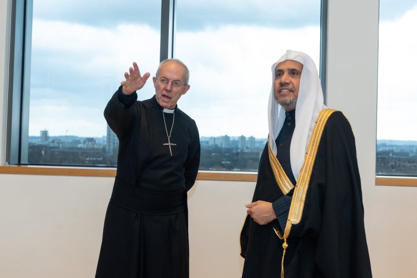 HE Justin Welby, Archbishop of Canterbury, hosted HE Sheikh Dr.Mohamma Alissa, the SG of the MWL, for lunch at Lambeth Palace, London