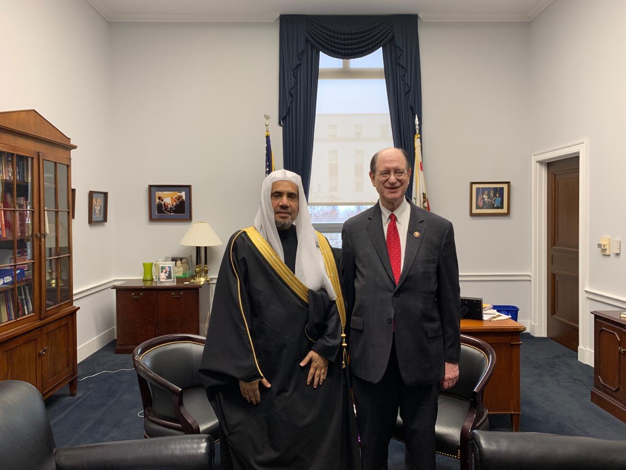 Secretary General with Senator Brad Sherman