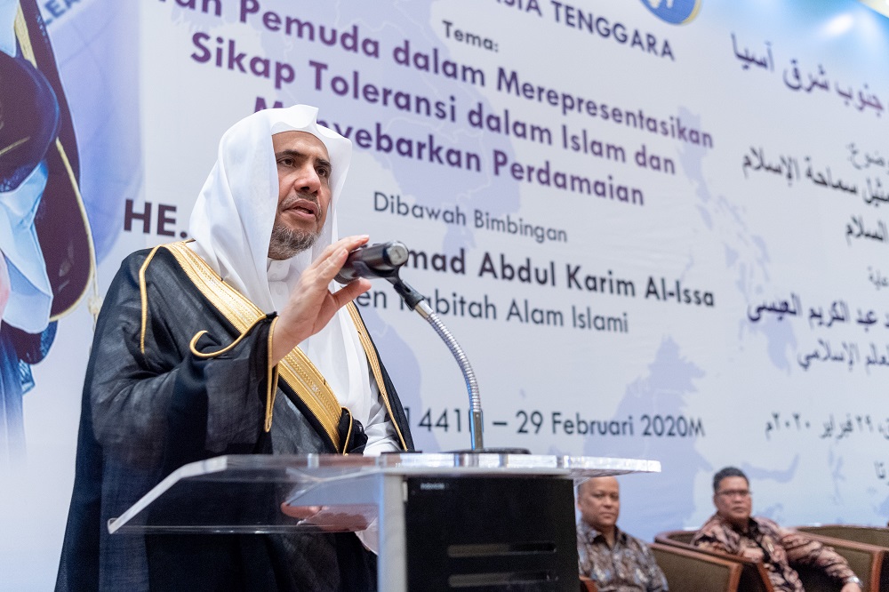 HE Dr. Mohammad Alissa recommends to enhance the role of young people in representing the tolerance and peace inherent in Islam