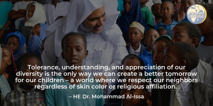 Dignity is reliant on the respect and tolerance we give to others. HE Dr. Mohammed Alissa Human Solidarity Day