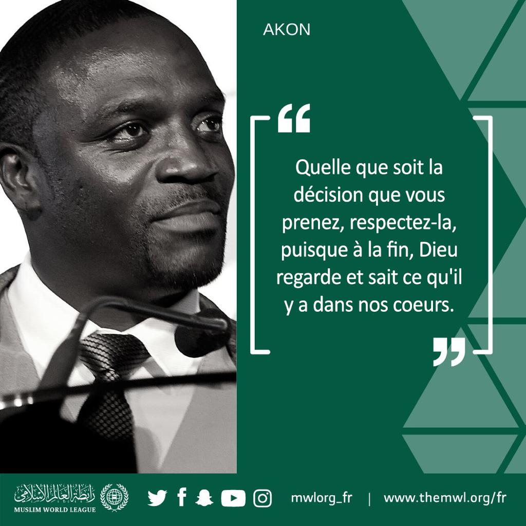 Le chanteur Akon est né dans une famille musulmane et raconte comment sa foi l’a guidé tout au long de sa vie.