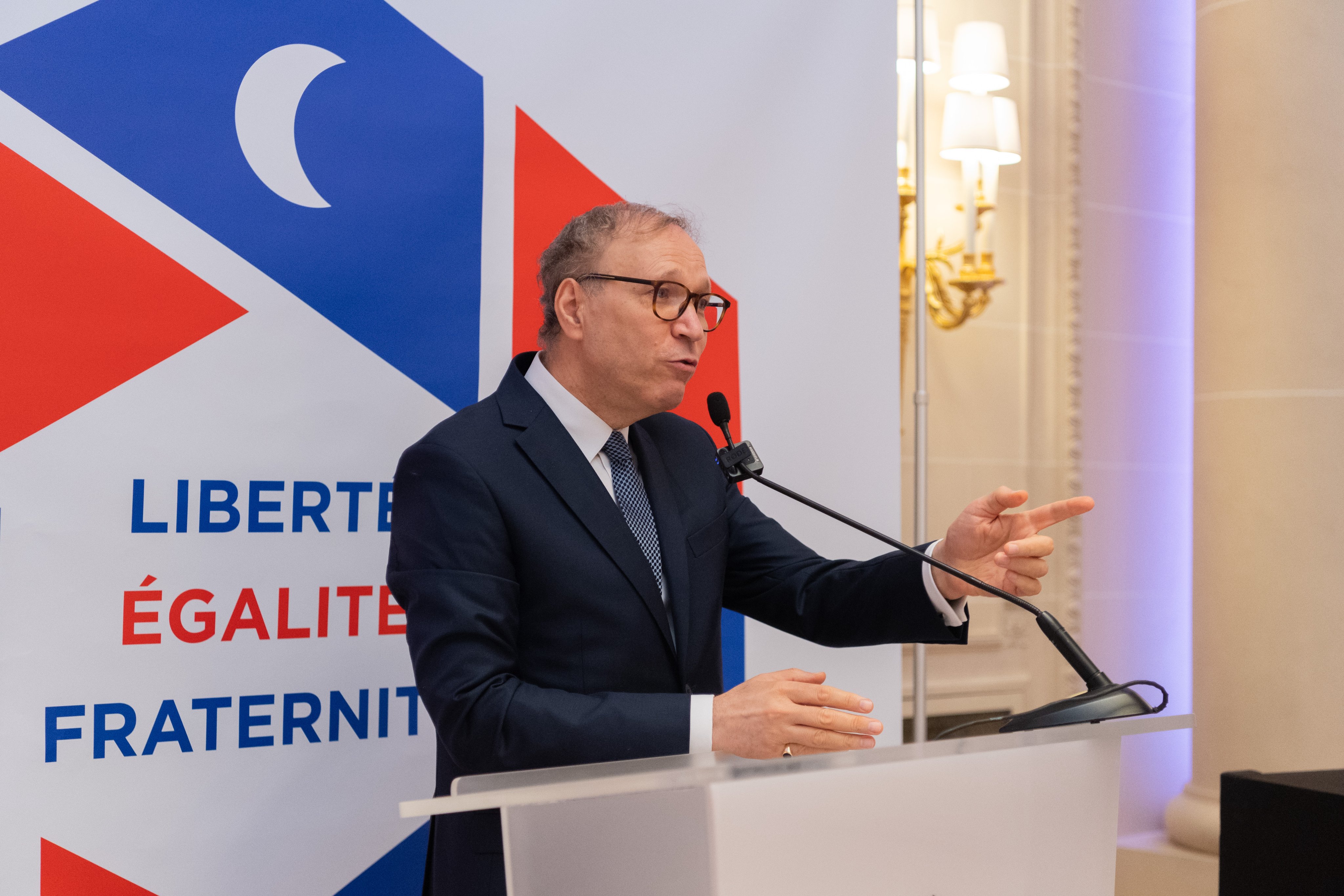 E. Dr. Mohammad Alissa attended the Paris Peace and Solidarity Agreement