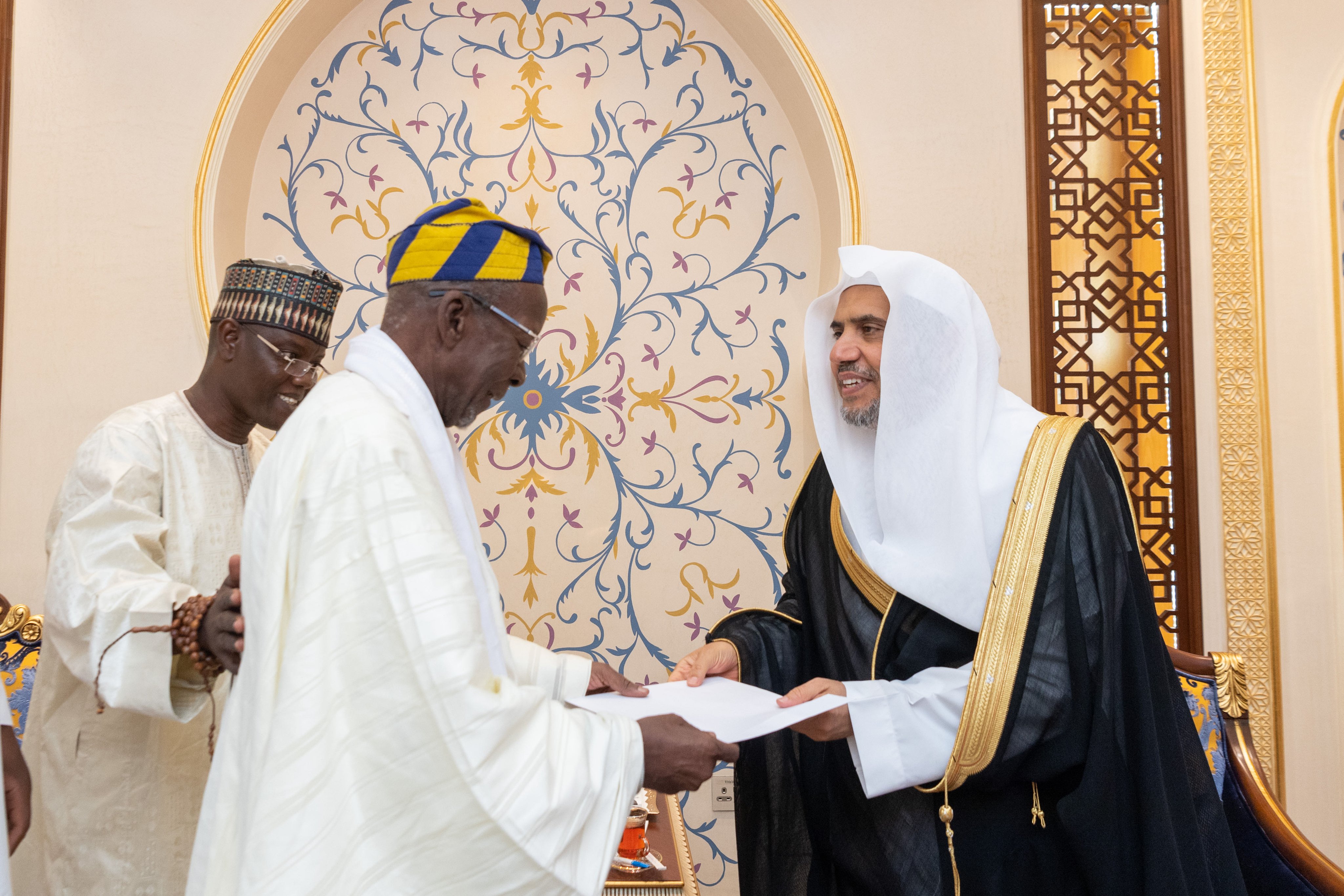 His Excellency Sheikh Dr. Mohammad Al-Issa met with the President of the African Islamic Union