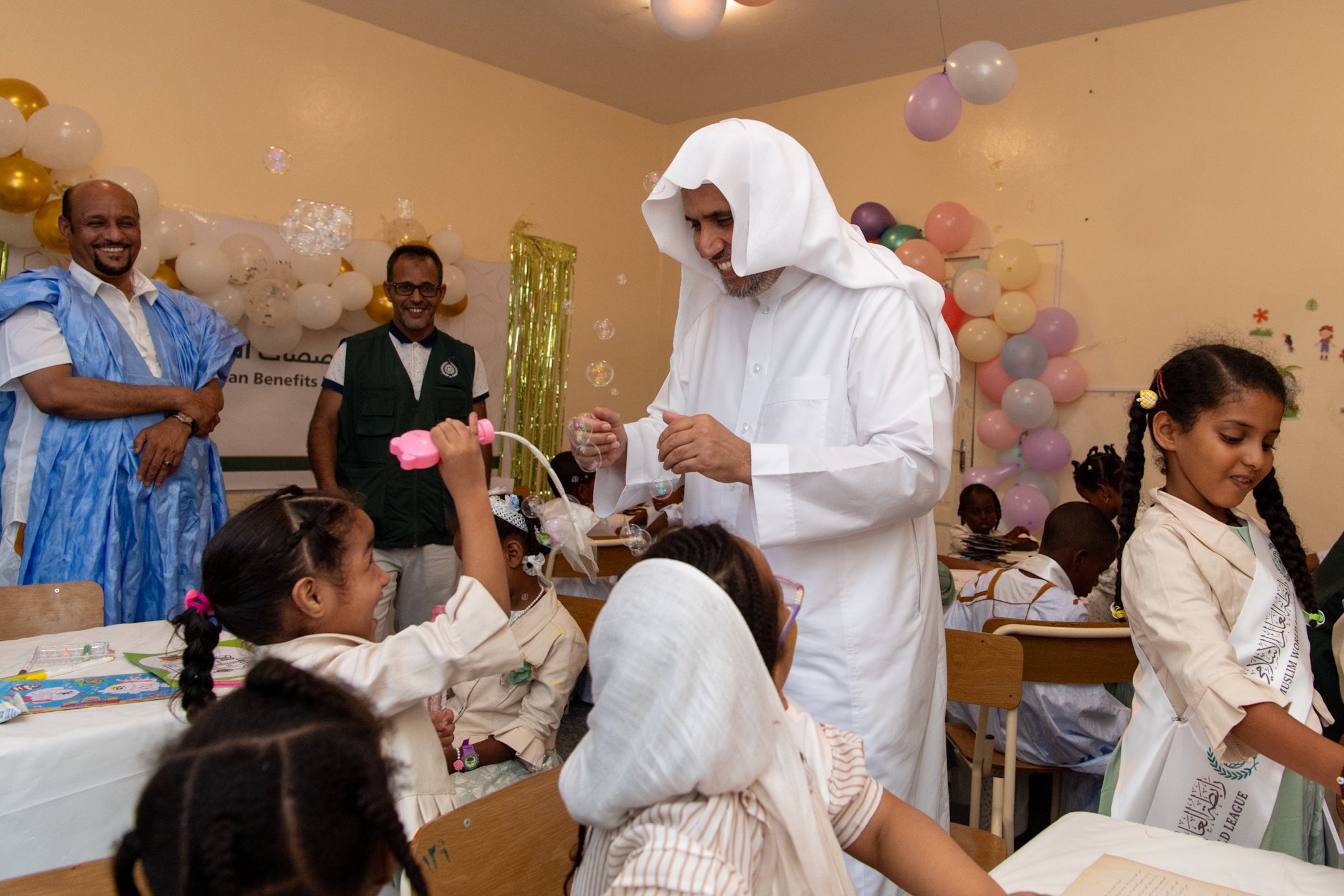 The Muslim World League gives the annual financial allocations for the orphans, as part of the "Orphan sponsorship" program in the African continent, which was launched by His Excellency Sheikh Dr. Mohammed Alissa