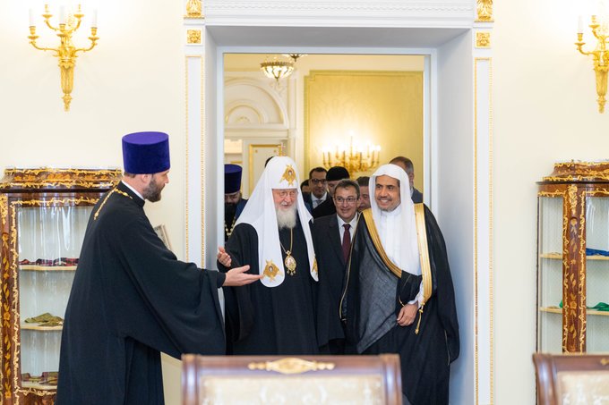 Last year, as part of the MWL's mission to expand interfaith unity, HE Dr. Mohammad Alissa met with the the Patriarch Kirill of Moscow