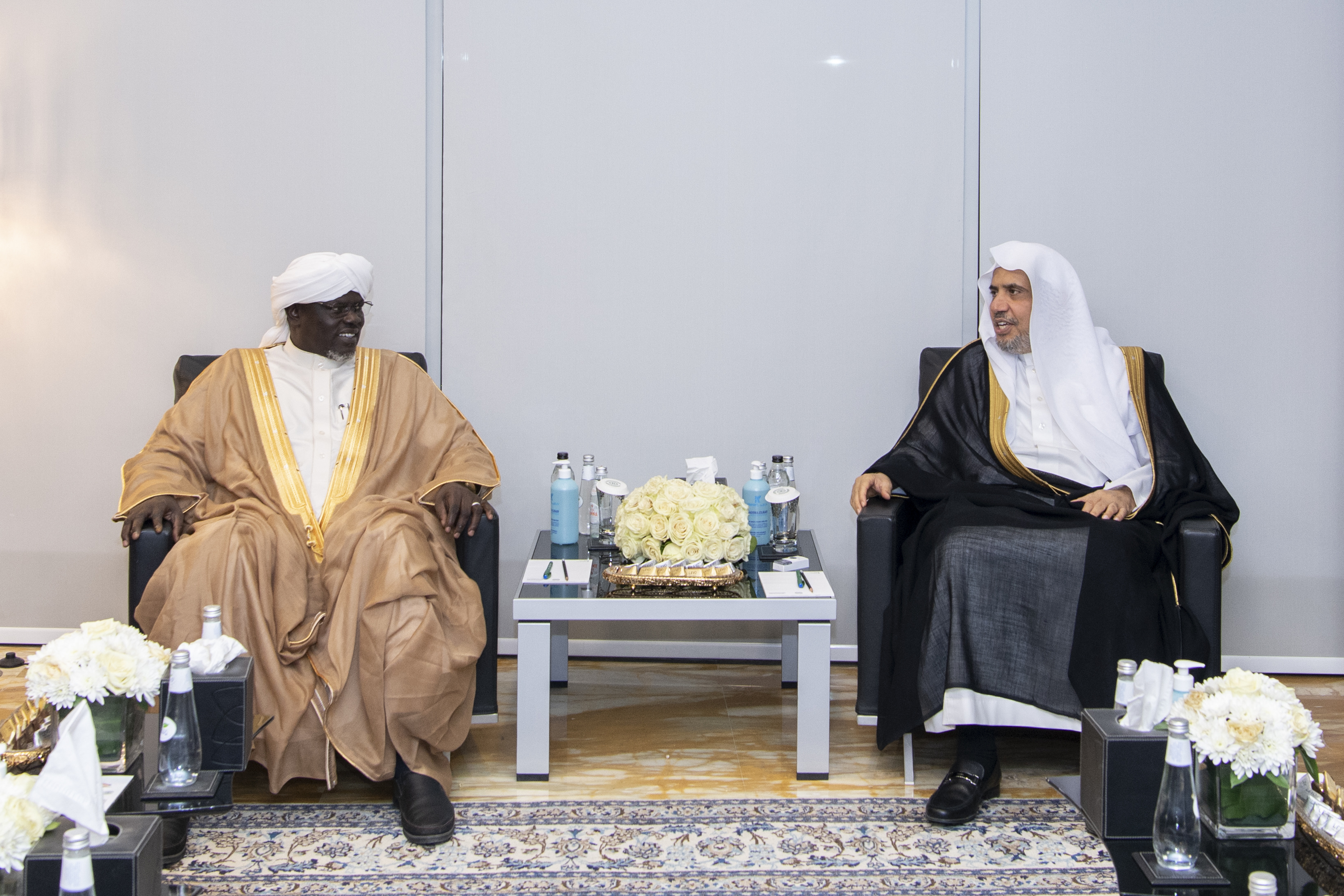 رئيس هيئة علماء المسلمين يلتقي فضيلة رئيس المجلس الإسلامي لجنوب السودان
