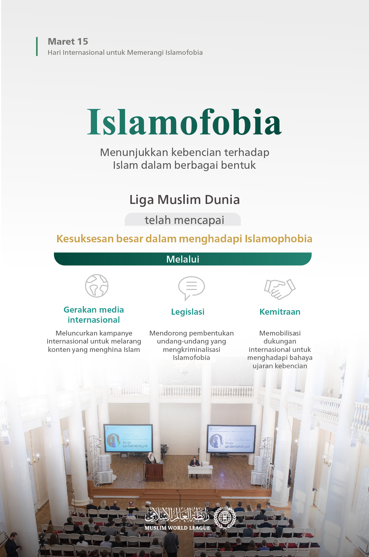 Dalam menghadapi “Islamofobia” yang penuh kebencian: