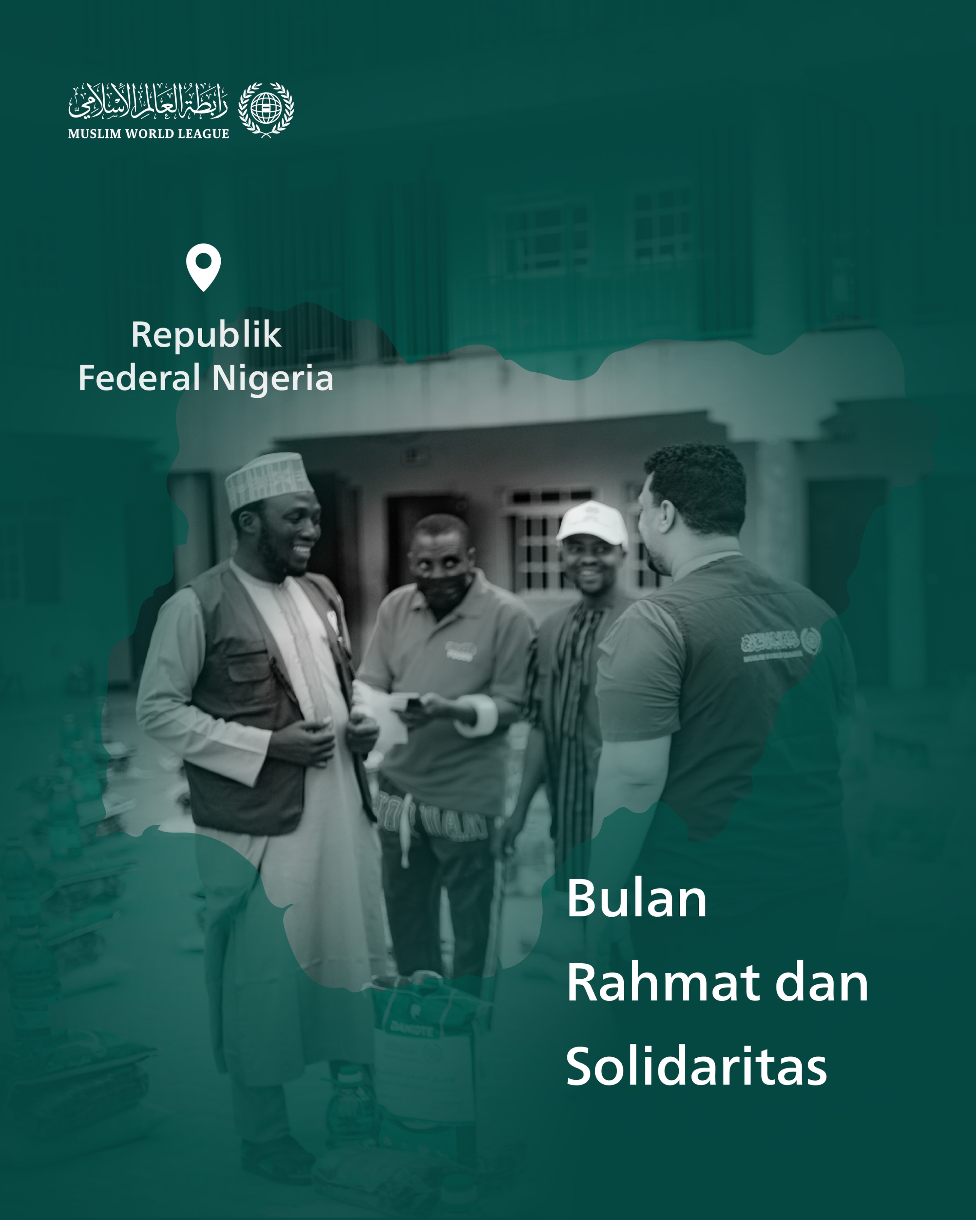 Bulan Rahmat dan Solidaritas: Liga Muslim Dunia terus menyalurkan paket sembako Ramadhan kepada masyarakat yang membutuhkan di seluruh dunia, dan inilah konvoi kemanusiaan di Republik Federal Nigeria: