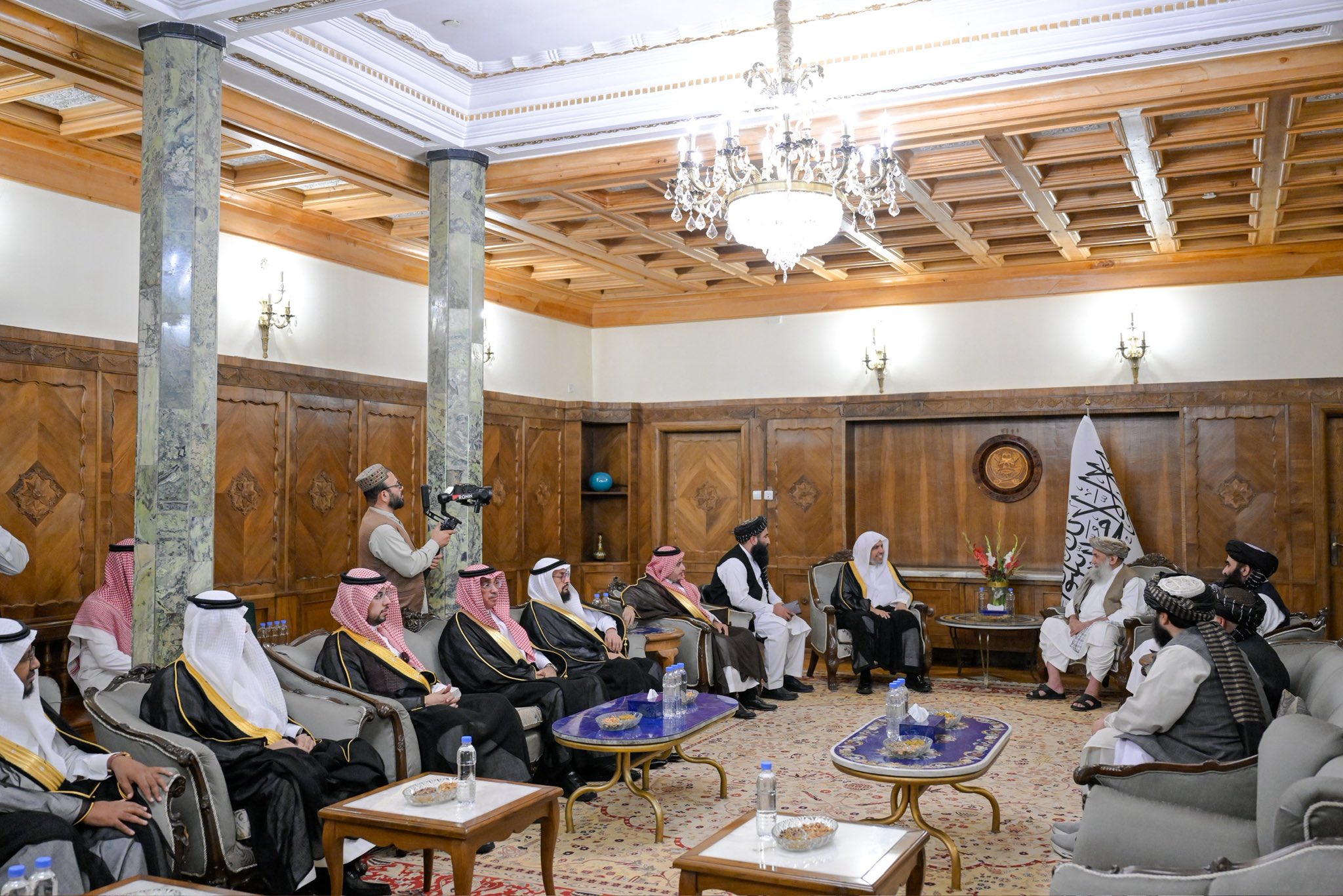 Le Premier ministre afghan, Mohammad Hassan Akhund, a accueilli le Secrétaire général et Président de l’Organisation des savants musulmans, cheikh Mohammed Al-Issa