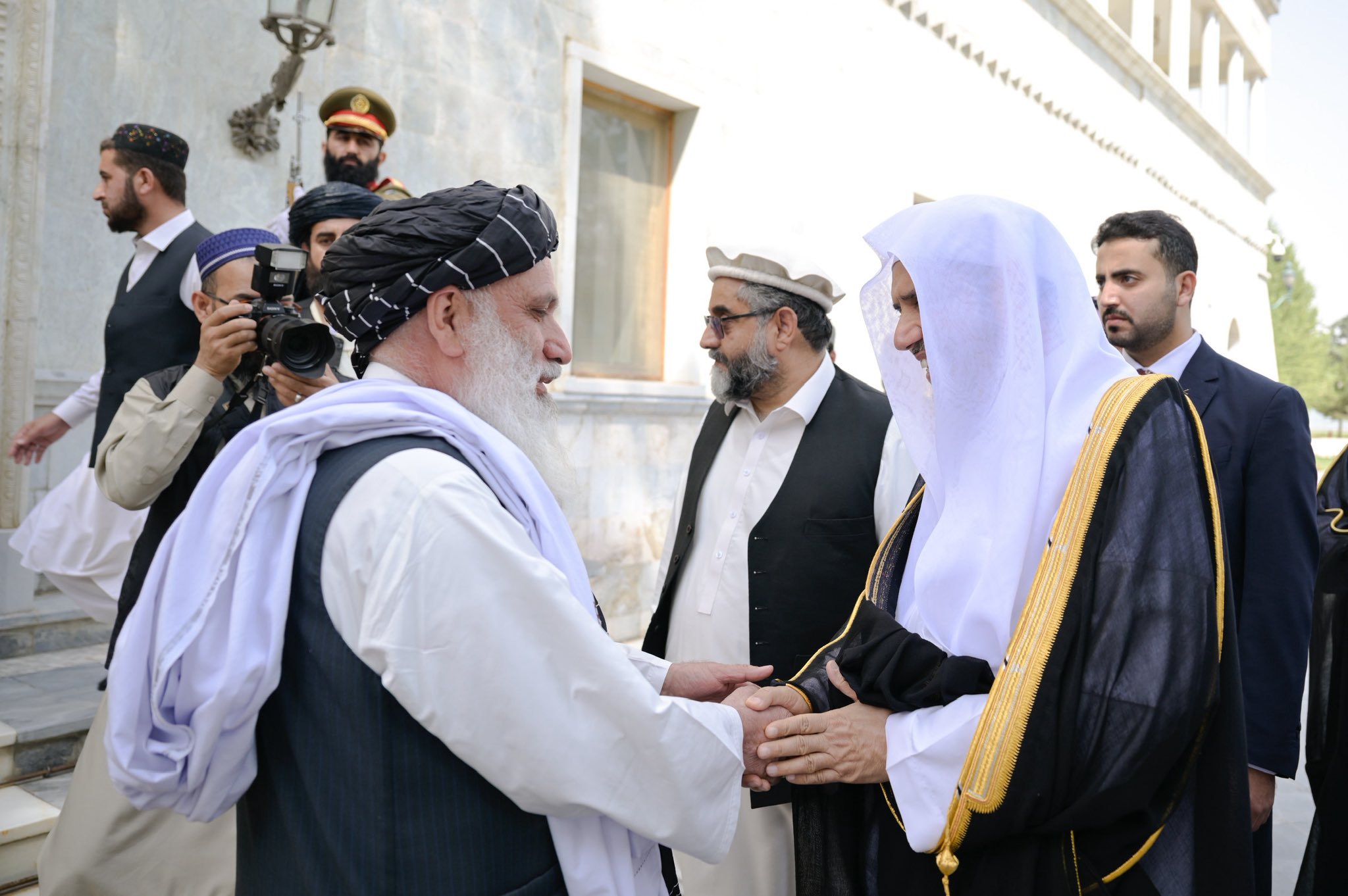 Le Premier ministre afghan, Mohammad Hassan Akhund, a accueilli le Secrétaire général et Président de l’Organisation des savants musulmans, cheikh Mohammed Al-Issa