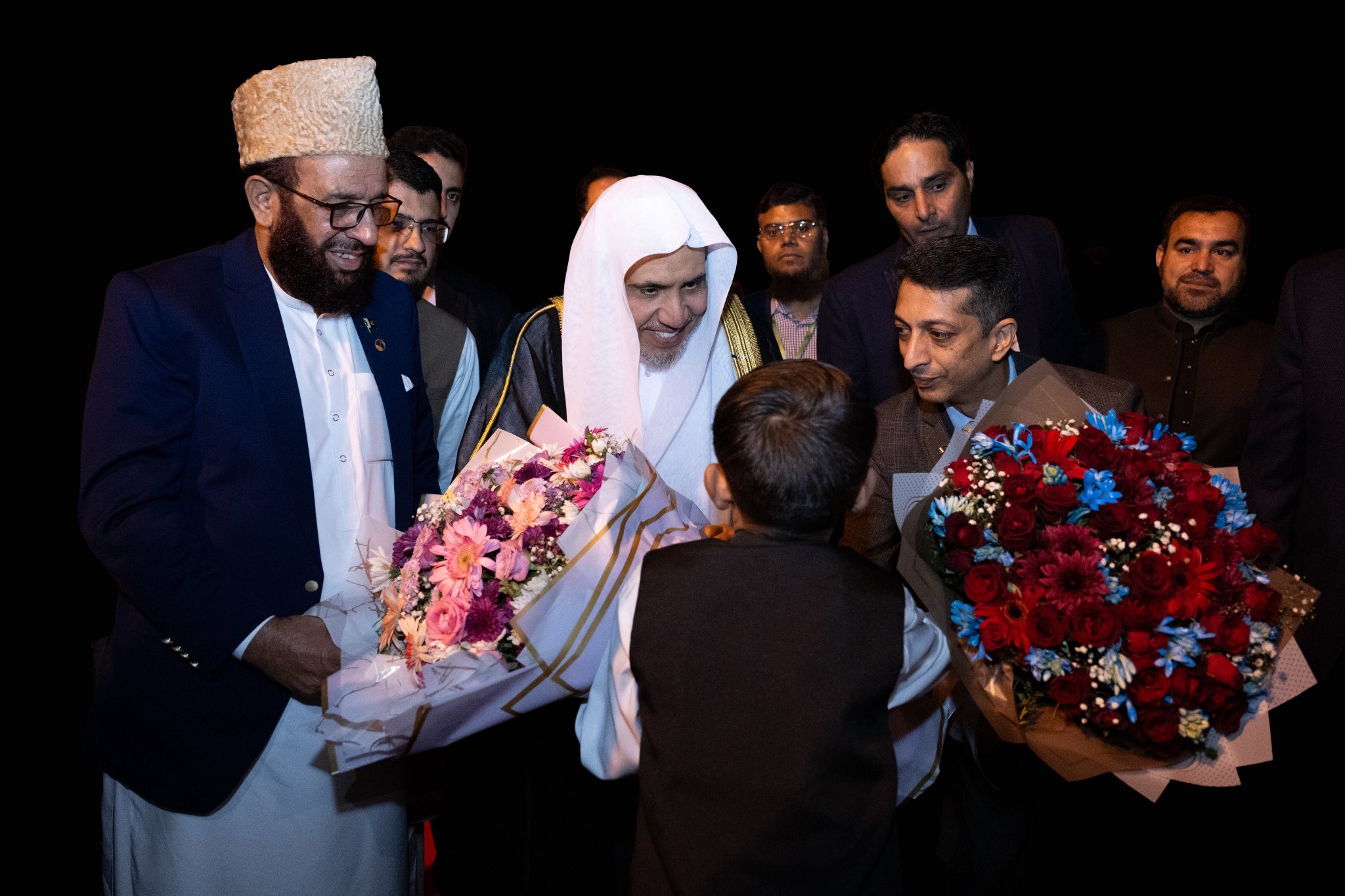 Yang Mulia Sekretaris Jenderal Liga Muslim Dunia, Ketua Organisasi Ulama Muslim, Syekh Dr. Mohammed Alissa , telah tiba di ibu kota Pakistan, "Islamabad"