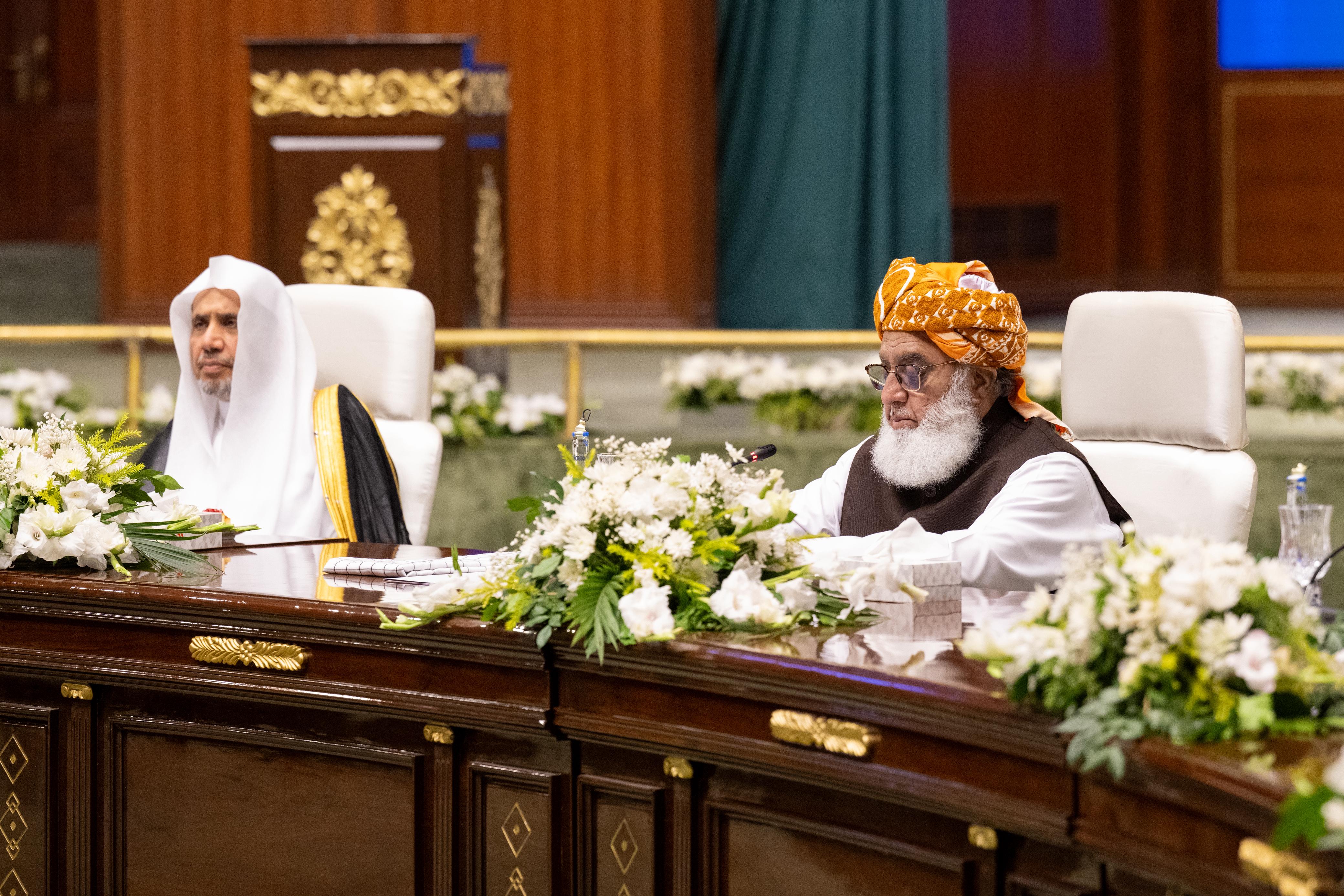 الامين العام لرابطة العالم الإسلامي يفتتح الملتقى الثاني لعُلماء باكستان: "تنسيق المواقف ووحدة الكلمة"