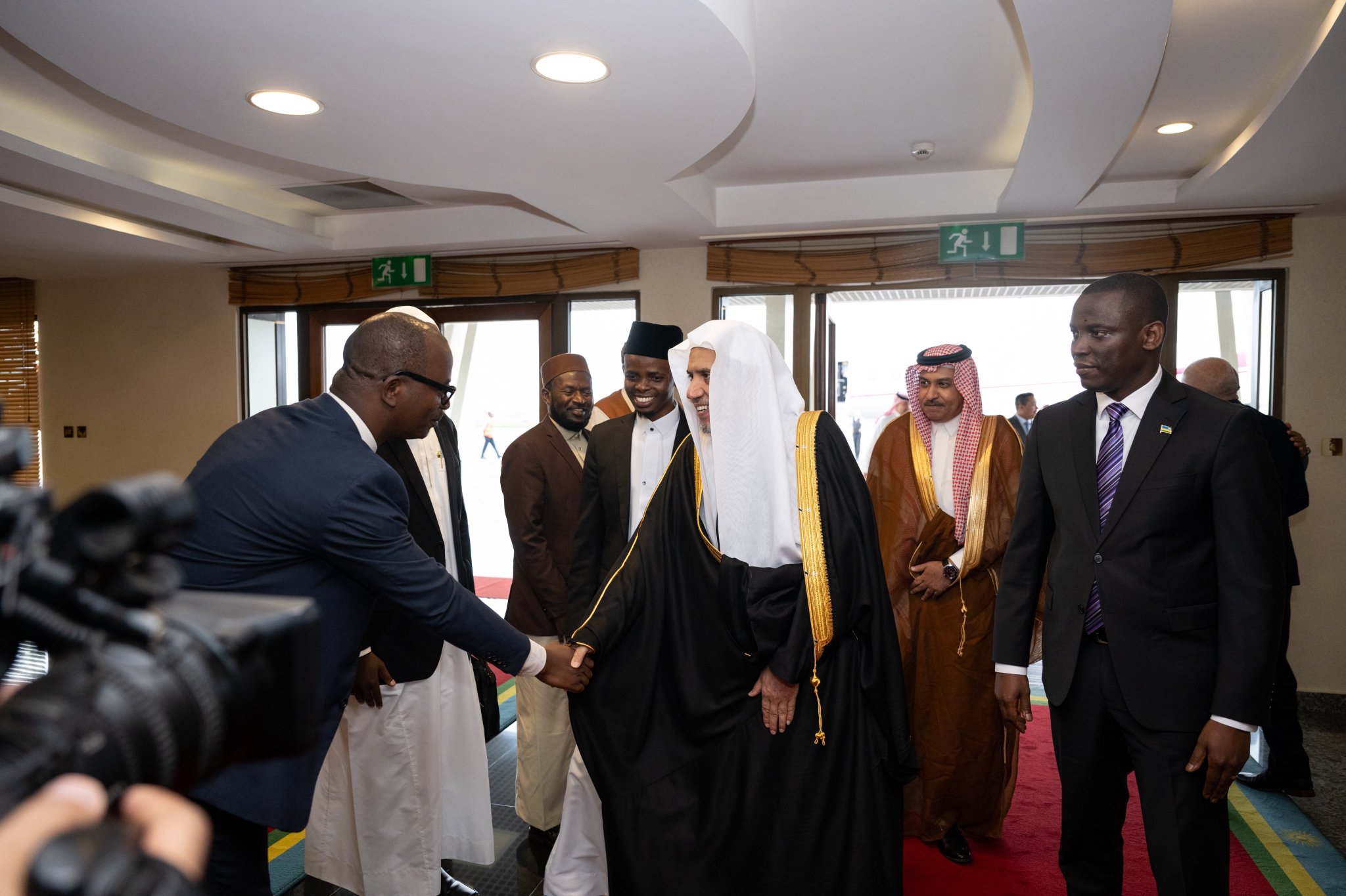 El Secretario General,  el Sheij Mohammed Alissa ha llegado a la capital ruandesa, Kigali