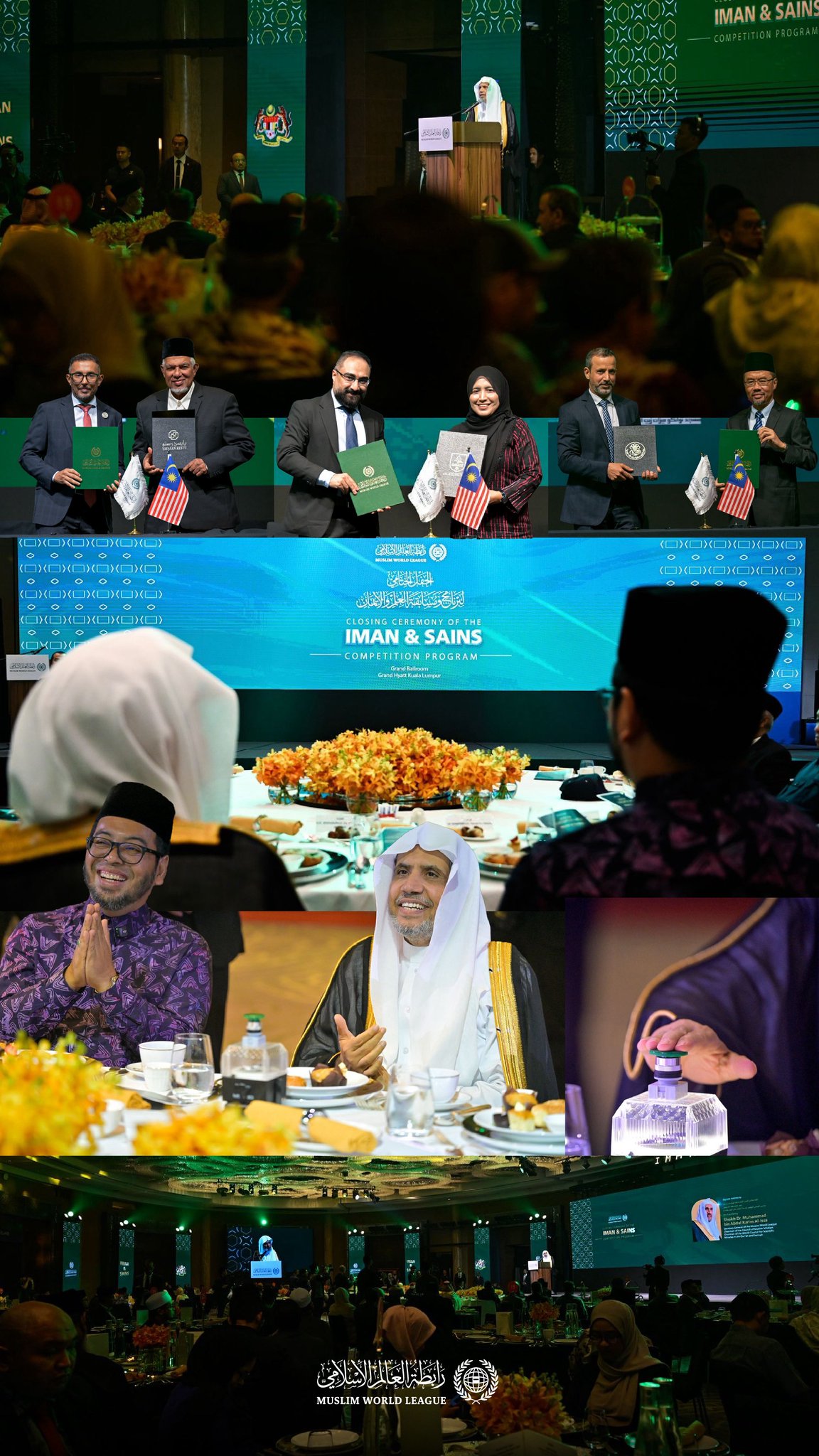 ‏ظُهرَ اليوم في العاصمة الماليزية .. وبحضور علماء دوليين، وشخصيات وزارية، ورؤساء جامعات: