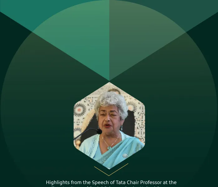 Highlights from the speech of Dr. Monica Sharma, Tata Chair Professor at the Tata Institute of Social Sciences in the United States, at the International Conference: “Faith in a Changing World”: