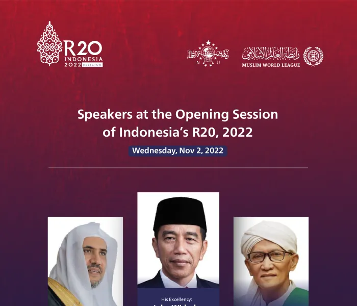 The R20 Summit Begins in Indonesia