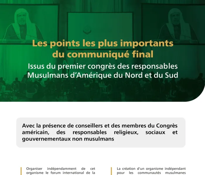 Communiqué final issu du forum des responsables musulmans d’Amérique du Nord et du Sud organisé à Washington :