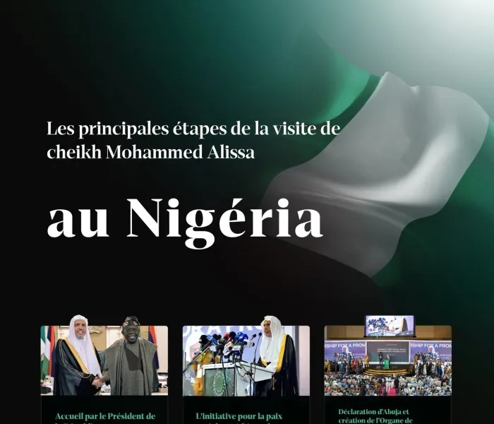 Les principales étapes de la visite au Nigeria de cheikh Mohammed Al-Issa, Secrétaire général, Président de l’Organisation des savants musulmans
