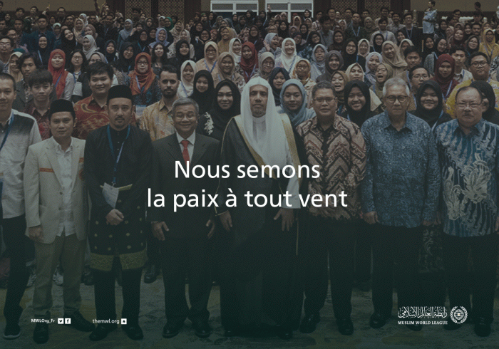 Notre message : « la paix avec la Terre et l’Homme »