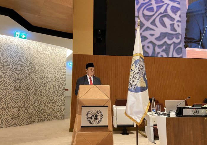 Le Vice-Président indonésien de l’Assemblée nationale durant la session de la «Déclaration de Genève»:«Notre congrès avec ses participants influents est stratégique, le terrorisme n’a ni  religion ni nationalité et les plus emprunts à la religion en sont les premières victimes.