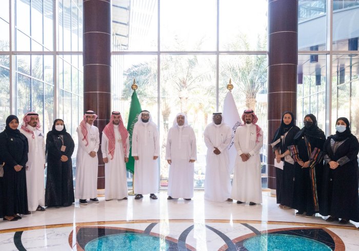 The Muslim World League hosted a student delegation from the Prince Saud Al-Faisal Institute for Diplomatic Studies