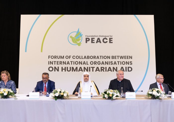 Secretary General of the MWL participates in the Forum of Collaboration Between International Organizations on Humanitarian Aid in Geneva