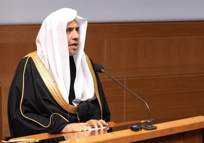 Le D.Mohammad Alissa s'est adressé aux étudiants de at BYU Kennedy Ctr à Utah sur l'importance de renforcer la tolérance la compréhension et la collaboration entre les religions. Les étudiants sont une force puissante pour la paix et le changement. LIM Utah.