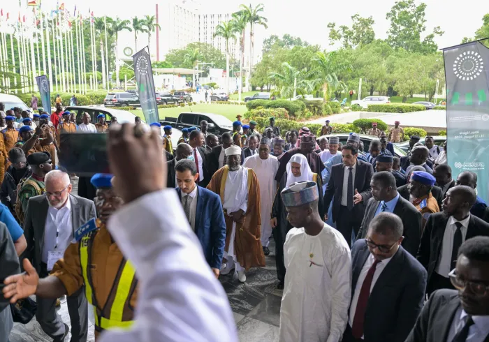 Photos from the international conference held in Abuja, the capital of Nigeria, under the patronage of H.E. the President, and with the participation of H.E. Sheikh Dr. Mohammed Al-Issa, regarding the MWL’s initiative on “Social Peace in West Africa”