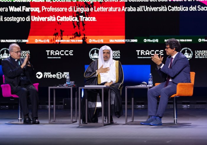 Dr. Al-Issa was honored to give the keynote address at the Rimini Forum