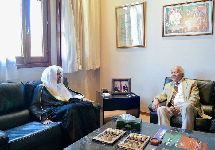 جامعة الأخوين⁩ بالمملكة المغربية تستقبل وتحتفي بمعالي الأمين العام لرابطة العالم الإسلامي الشيخ د. محمد العيسى