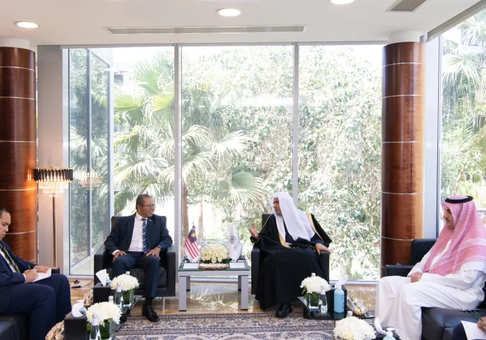 Mohammad Alissa a reçu M. Wan Zaidi Abdullah, ambassadeur de Malaisie en Arabie Saoudite.