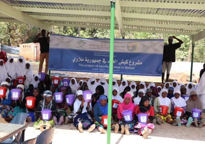 Through its World Relief, Care and Development Organization, the MWL implements the ram of the Eid project