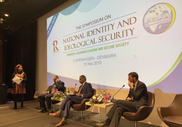 Dal Babu, former chief Superintendent of the Metropolitan Police in London, offered practical opportunities to build greater social cohesion as during the NIIS2019 panel on the role of religious leaders in strengthening national security.MWL in Denmark