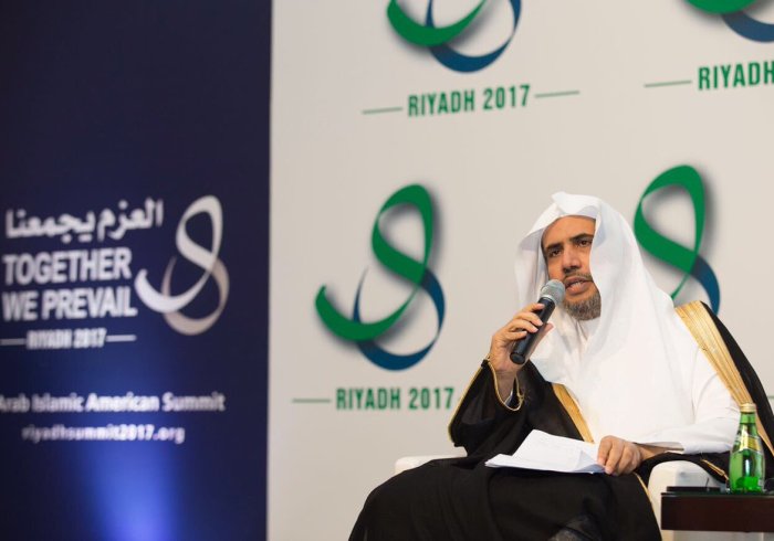In light of the US President's visit, the SG (talks about the efforts of the Kingdom and the MWL in combatting extremism)
