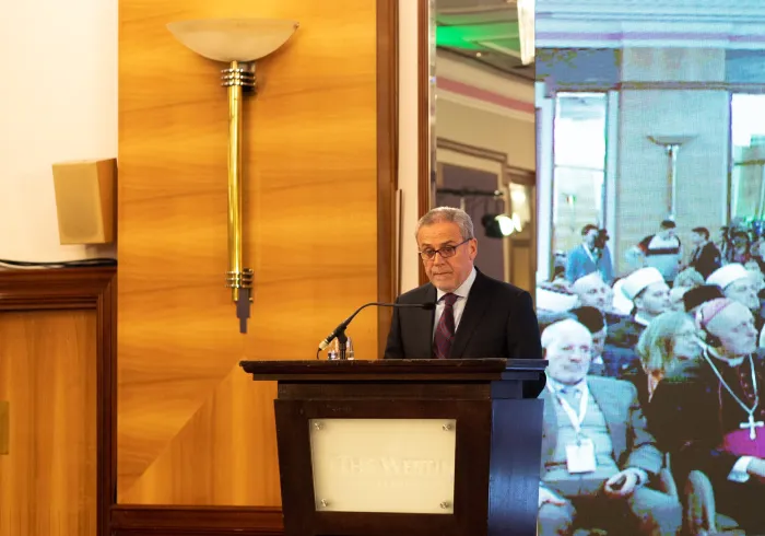 عمدة مدينة زغرب متحدثاً في مؤتمر رابطة العالم الإسلامي بكرواتيا: وثيقة مكة تركز على الأسرة