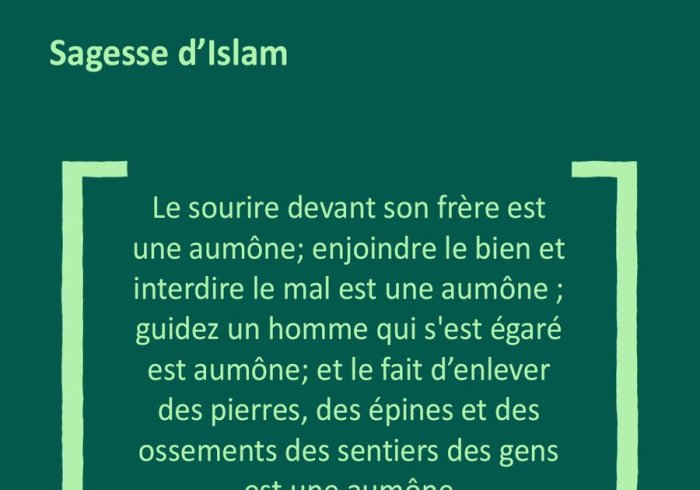 Sagesse d’islam: