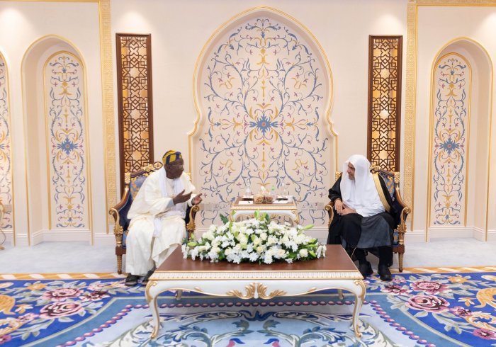 His Excellency Sheikh Dr. Mohammad Al-Issa met with the President of the African Islamic Union