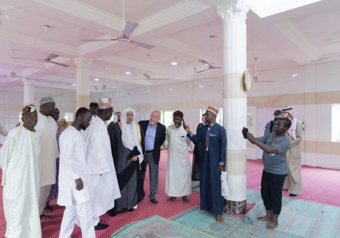 In Ghana HE Dr. Mohammad Alissa inaugurated a new large mosque which will provide thousands of worshipping Muslims a place to pray peacefully