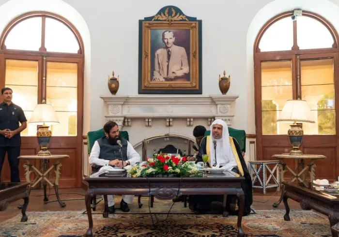 Le Gouverneur de la province du Pendjab, Sayyid Baligh Rahman, a reçu au siège du gouverneur à Lahore, le SG de la LIM Mohammad Alissa
