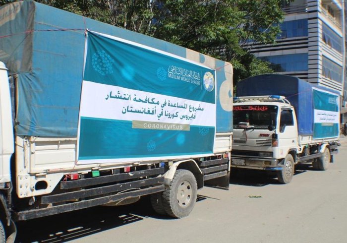 The Muslim World League remains committed to providing humanitarian aid abroad