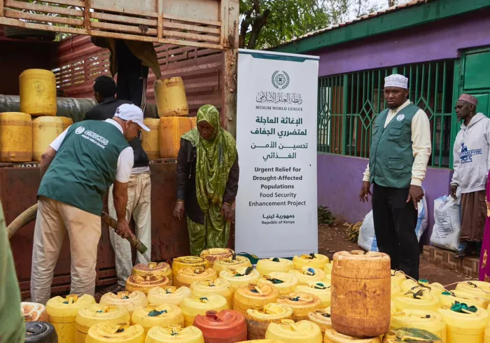La Liga del Mundo Islámico está implementando un programa de emergencia en favor de las poblaciones afectadas por la sequía en la República de Kenia