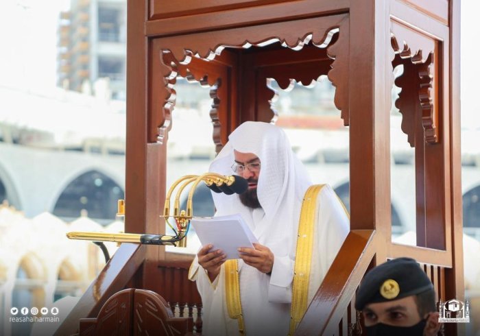 مسجد حرام اور مسجد نبوی کے ائمہ کرام کی طرف سے افغانستان امن اعلامیہ کو سراہا گیا ہے