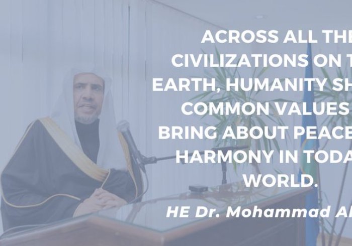 The common values that we share are greater than those that divide us