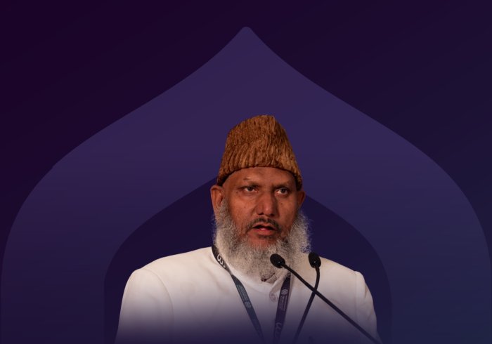 "Umat yang satu"  Kutipan dari pidato Yang Mulia Amir Jamiat Ahl Hadits di India, Syekh Dr. Asghar Ali Imam Mahdi Salafi, dalam sesi utama edisi kedua Konferensi Membangun Jembatan Antar Mazhab Islam: