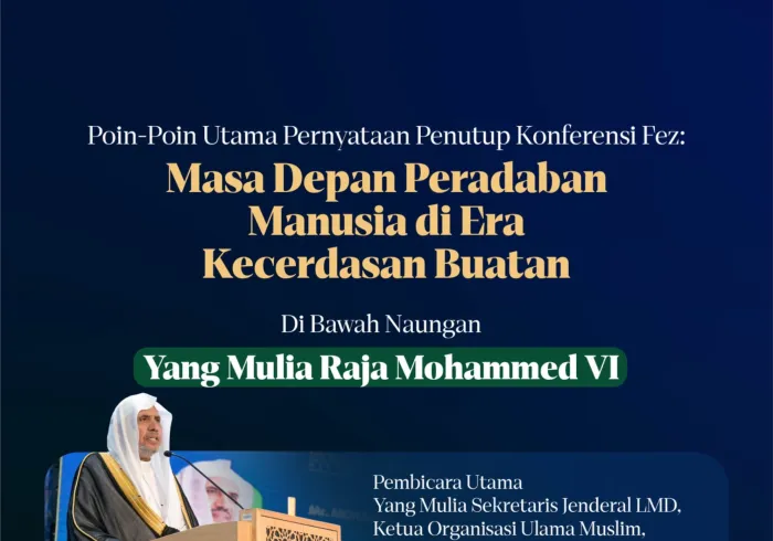 Yang Mulia Sekretaris Jenderal LMD, Syekh Dr.Mohammed Alissa   sebagai "Pembicara Utama", serta Perwakilan Tinggi PBB untuk Aliansi Peradaban, tokoh-tokoh dunia, serta para akademisi dan cendekiawan dari 75 negara