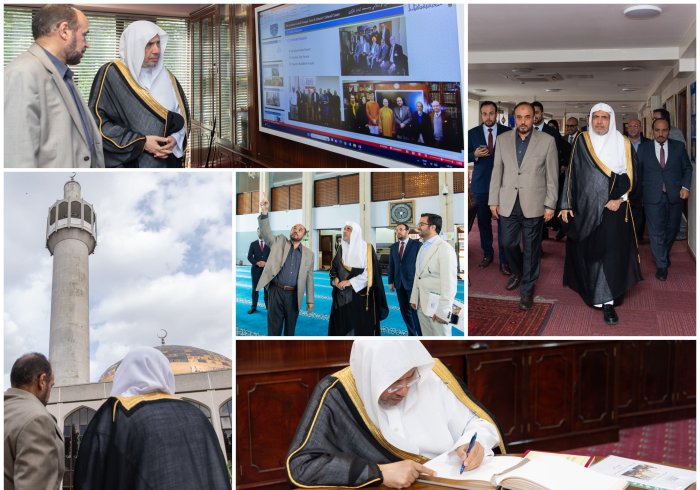 Pusat Kebudayaan Islam di London menyambut Yang Mulia Sekretaris Jenderal LMD, Ketua Asosiasi Ulama Muslim, Syekh Dr. Mohammed Alissa