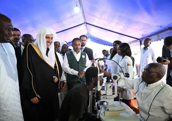 Today, during his visit to Guinea-Bissau, His Excellency Sheikh Dr. Mohammed Al-Issa, Secretary-General of the Muslim World League